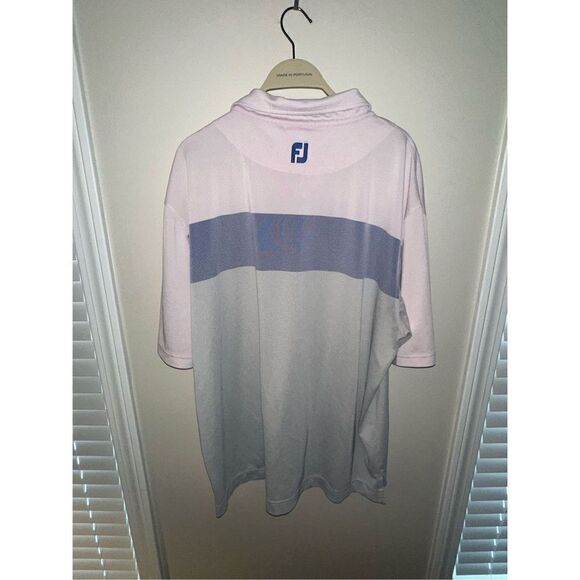 FootJoy Birdseye Jacquard‎ Color Block Self Collar 2XL - Picture 4 of 4